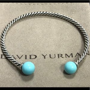 David Yurman Jewelry - David Yurman Solari Bracelet Diamonds & Turquoise David Yurman Jewelry - David Yurman Solari Bracelet Diamonds & Turquoise